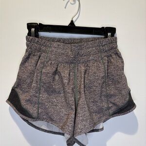 Lululemon Hotty Hot Shorts Size 2, 2” Inseam Gray Women's Athletic Shorts